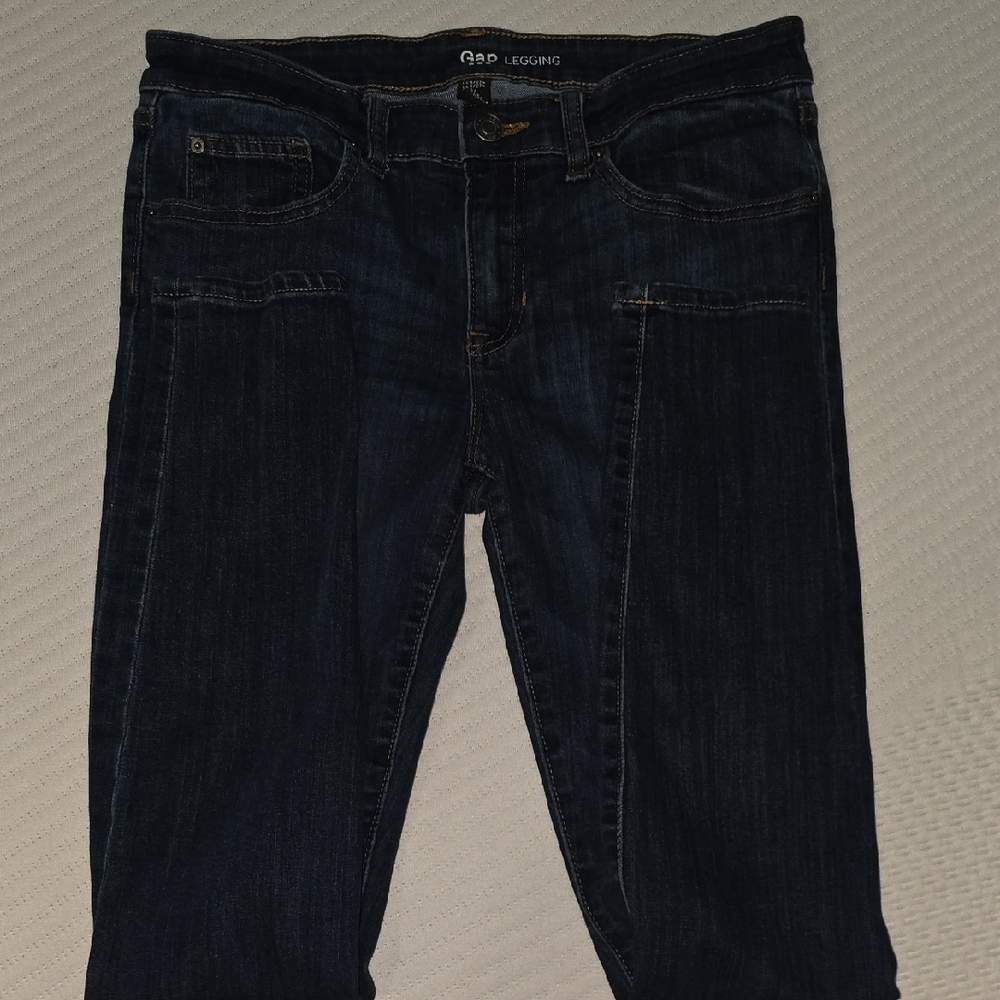 Gap Dark Wash Denim Leggings